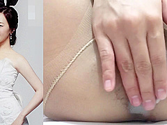 Yi Yuna Pantyhose Fucking Pussy with Sperm