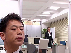 Japanese Babe Seduces Her Employee And Blows Deep His Hairy Cock - Hana Yoshida