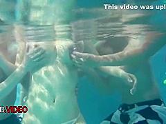 Hot Japanese Blowjob By The Pool: Suzuna Komiyas Big Tits Tease Before Intimate Oral Deli