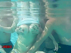 Hot Japanese Blowjob By The Pool: Suzuna Komiyas Big Tits Tease Before Intimate Oral Deli