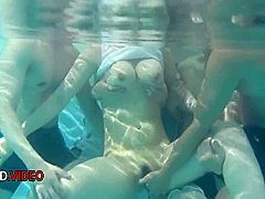 Hot Japanese Blowjob By The Pool: Suzuna Komiyas Big Tits Tease Before Intimate Oral Deli