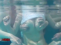 Hot Japanese Blowjob By The Pool: Suzuna Komiyas Big Tits Tease Before Intimate Oral Deli