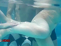 Hot Japanese Blowjob By The Pool: Suzuna Komiyas Big Tits Tease Before Intimate Oral Deli