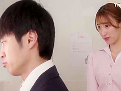 Skinny Beautiful Teacher Want To Use Her Pantyhose Legs And Feet Make You Cum Many Times. .2 - Shizuka Kanno