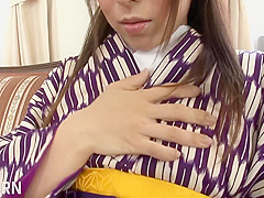 Kaede Himeki In Japanese Geisha Milf With Kimono Fucked In Her Hairy Pussy By Coronel