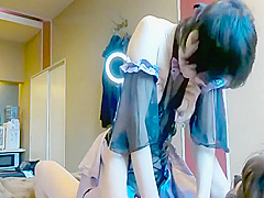 Mayu No94 Deepthroat, Cosplay, Lewd Mark, Convulsions, Screaming, Anal Beads 2 Hole Sex, Squirting, Creampie