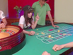 Hinata Tachibana In Sultry Japanese Beauty Hinata Gives Blowjobs To Hungry Group