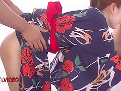 Naughty Japanese Beauty Gives Hot Blowjobs To Two Men - Kaori Maeda And Maeda Kaori