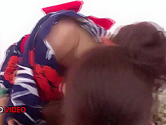 Naughty Japanese Beauty Gives Hot Blowjobs To Two Men - Kaori Maeda And Maeda Kaori