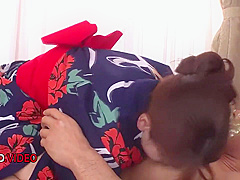 Naughty Japanese Beauty Gives Hot Blowjobs To Two Men - Kaori Maeda And Maeda Kaori