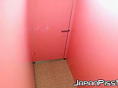 Innocent Japanese Girls Are Peeing In The Public Toilet With The Camera At Their Crotch