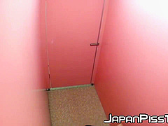 Innocent Japanese Girls Are Peeing In The Public Toilet With The Camera At Their Crotch