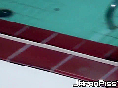 Films Three Petite Japanese Spraying Piss In The Bathhouse