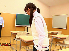 Seductive Asian Student 18+ Seduces While Masterfully Masturbating With Suzuha Miu And Miu Suzuhara