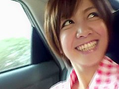 Meguru Kosaka - Hottie Gets A Vibrator On Clit Then Gets Fucked By A Massive Cock