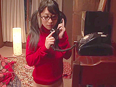 Nana Kunimi In Masturbating Girl Gets Fingered, Then Fucked With A Dildo And Hard Cock