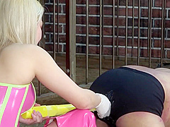 Sadistic Female College Student 18+ Anal Gape Masochistic Man With Her Fingers, A Bat, And Her Fist - Mistress Nao