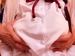 Tsukada Shiori In [super Huge Breasts] K-cup Prefectural Student 18+ Years Old Has Sex In The Library With The Biggest Big In School