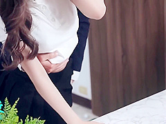 Boss Fucking My Pink Pussy In The Meeting Room