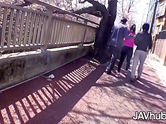 Horny Shizuku Hutabas Shaved Pussy Gets Double Creampie