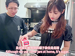 Home Baking Instructor Gets Fucked On The Kitchen Counter Before The Cream Is Even Whipped