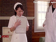 Shaved Pussy Gives Intense Blowjob Feels Stockings Thrill Japanese Cock Nurse With Kei Mizushima