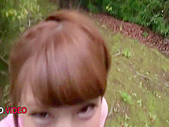 Steamy Asian Beauty Offers Intense Outdoor Blowjob With Anjo Anna And Anna Anjyo