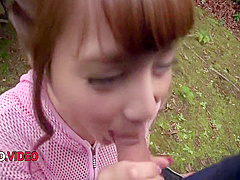 Steamy Asian Beauty Offers Intense Outdoor Blowjob With Anjo Anna And Anna Anjyo