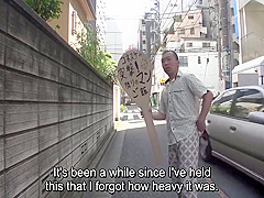 Abe Chan In Courageous Ventures Into A Japanese Cougar Den