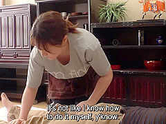 Matronly Curvy Japanese Outcall Masseuse Happy Handjob