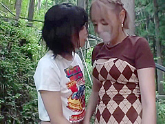 A Blonde And A Dark-haired Beauty Share Wild Passion Beneath The Open Sky -b - Mao Hamasaki