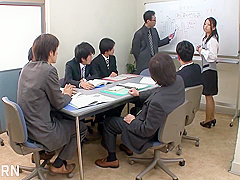 Jav Office Gangbang With Big Tits Japanese Secretary Teen 18+ And Boss Creampie - Satomi Suzuki