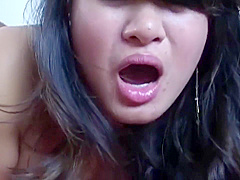 The Attractive Asian Lady Loves Having Her Well-proportioned African American Partner Into Her