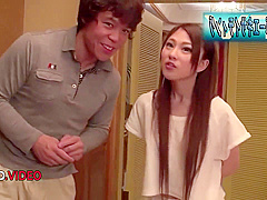 Delivers Intense Pleasure Through Her Japanese Blowjob Skills - Maki Horiguchi And Horiguchi Maki