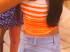 Thin Asian Brunette Obtains Sperm In Her Mouth While Sitting On A Fortunate Mans Face