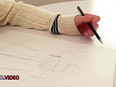 Chihiro Nishikawa And Nishikawa Chihiro - Seductive Asian Classmate Seducing In Classroom Blowjob