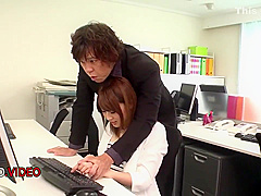 Passionate Asian Office Sex With Busty Fills Her Yearning With Maeda Yumi And Yumi Maeda