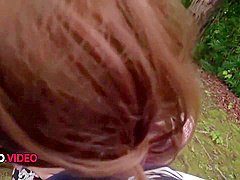 Anna Anjos Seductive Allure Heats Up Outdoors With Her Perfect Japanese Blowjob Skills With Anna Anjyo