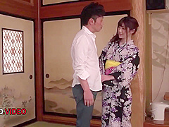 Steamy Jav Encounter Kimono Babe Fucked Intensely Swallows Passionately - Maya Kawamura