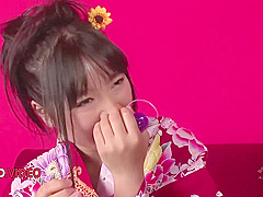 Naughty Jav Star Chiharu Seduces With A Japan Blowjob Then Fucks With Kimono Clad