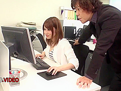 Yumi Maedas Office Seduction: Busty Blonde Takes Charge With Sexy Skills