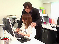 Yumi Maedas Office Seduction: Busty Blonde Takes Charge With Sexy Skills