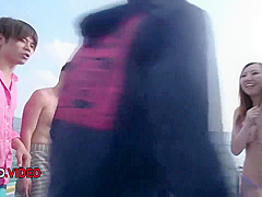 Sofia Takigawa In Wild Asian Beauties Indulging In Sultry Creampie Action Together