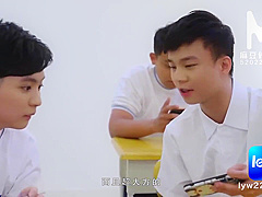 Hot Asian Teacher Bangs Her Student 18+
