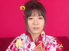 Chiharu takes two dicks deep in japanese groupsex