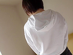 Beautiful girl with a cute atmosphere that has a nice double teeth