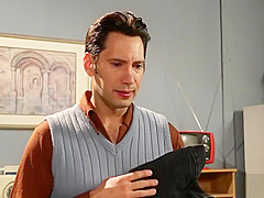 Horny babes pleasure a hard pecker