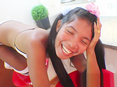 Heather Deep best Anal Creampie on shocking Bar Stool