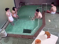 It is really getting hot in this spa