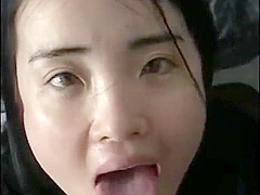 hot teen chinese girl exchange student slut gives blowjob to foreigner
